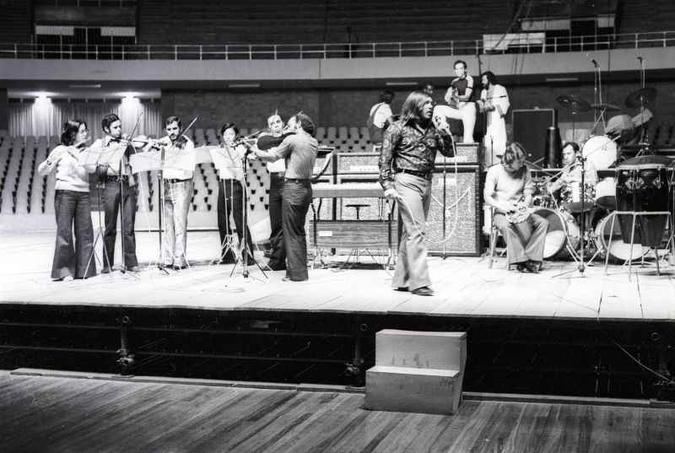 Em 1973, sediou o festival de música(foto: A. Dorgivan/CB/D.A Press) Em 1973, sediou o festival de música(foto: A. Dorgivan/CB/D.A Press)