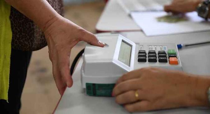 O resultado da votação no exterior será divulgado somente após o término da votação no Brasil(foto: Evaristo Sa/AFP) O resultado da votação no exterior será divulgado somente após o término da votação no Brasil(foto: Evaristo Sa/AFP)