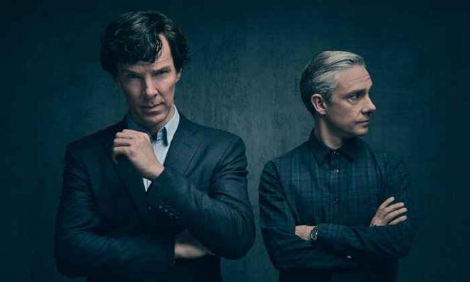 Novo vídeo dos criadores da série atiçou a curiosidade dos fãs(foto: BBC Sherlock/Divulgação) Novo vídeo dos criadores da série atiçou a curiosidade dos fãs(foto: BBC Sherlock/Divulgação)