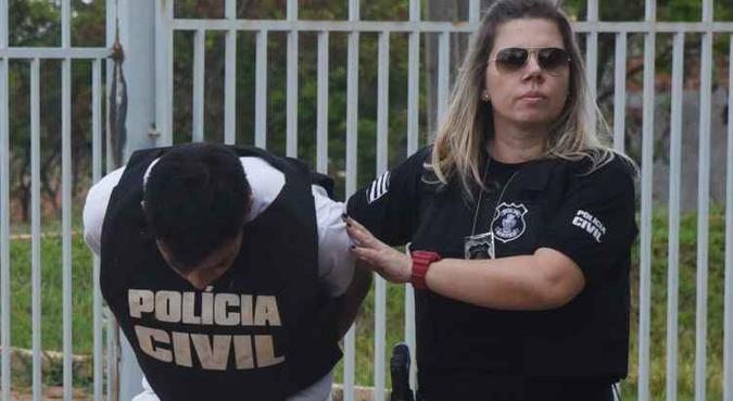 Olair decidiu atirar na jovem porque ela não aceitou seus pedidos de namoro(foto: Ed Alves/CB/D.A Press) Olair decidiu atirar na jovem porque ela não aceitou seus pedidos de namoro(foto: Ed Alves/CB/D.A Press)