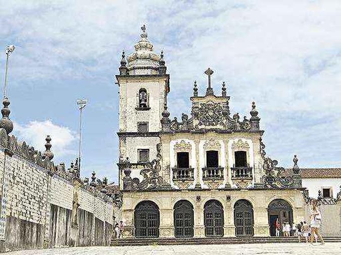 Igreja São Francisco, no centro da capital: peças históricas(foto: Verônica Machado/CB/D.A Press) Igreja São Francisco, no centro da capital: peças históricas(foto: Verônica Machado/CB/D.A Press)