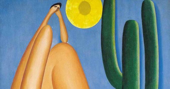 'Abaporu' é tida como a pintura brasileira mais valiosa do mundo(foto: Reprodução) 'Abaporu' é tida como a pintura brasileira mais valiosa do mundo(foto: Reprodução)