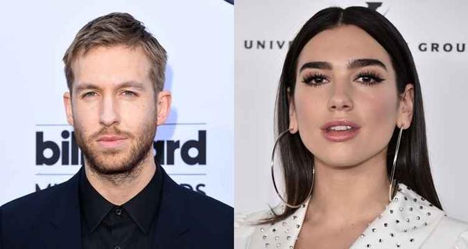 Será a primeira parceria entre Calvin Harris e Dua Lipa(foto: Reprodução/Internet) Será a primeira parceria entre Calvin Harris e Dua Lipa(foto: Reprodução/Internet)