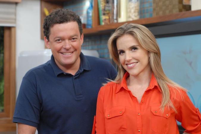 Fernando Rocha e Mariana Ferrão eram os apresentadores do programa Bem estar(foto: Zé Paulo Cardeal/TV Globo) Fernando Rocha e Mariana Ferrão eram os apresentadores do programa Bem estar(foto: Zé Paulo Cardeal/TV Globo)