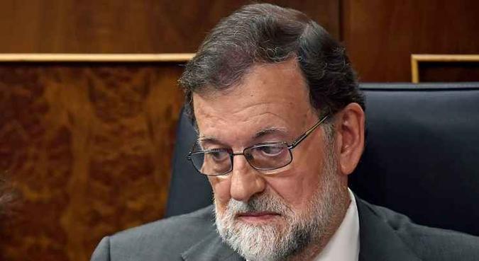 O primeiro-ministro espanhol, Mariano Rajoy(foto: Oscar Del Pozo/AFP) O primeiro-ministro espanhol, Mariano Rajoy(foto: Oscar Del Pozo/AFP)