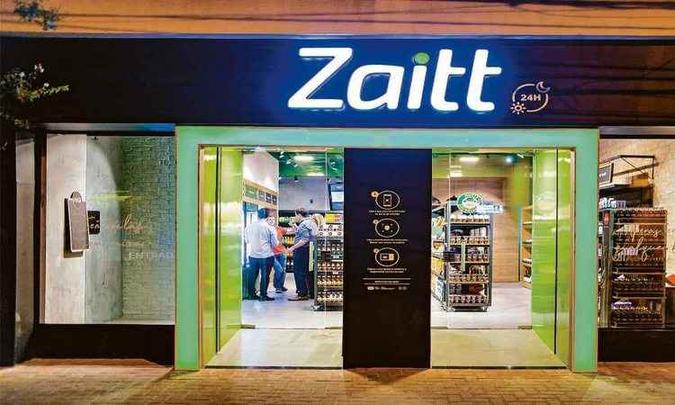 Aos moldes da Amazon Go, a Zaitt controla uma rede de mercados inteligentes e também desenvolve sistemas de automação para o varejo(foto: Zaitt e Shipp/ Divulgação ) Aos moldes da Amazon Go, a Zaitt controla uma rede de mercados inteligentes e também desenvolve sistemas de automação para o varejo(foto: Zaitt e Shipp/ Divulgação )