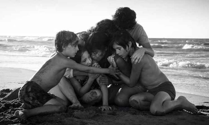 Roma: longa da Netflix deve levar como melhor filme estrangeiro, e tem chances fortes nas categorias de melhor direção e de roteiro(foto: Carlos Somonte/Netflix) Roma: longa da Netflix deve levar como melhor filme estrangeiro, e tem chances fortes nas categorias de melhor direção e de roteiro(foto: Carlos Somonte/Netflix)