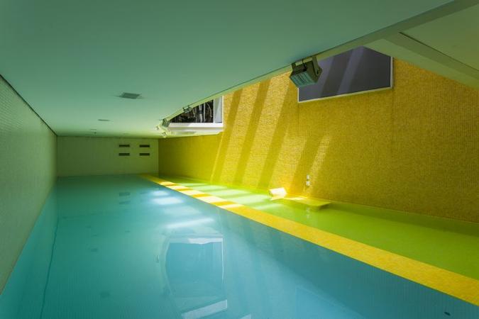 Piscina do spa do Hotel Unique, em São Paulo.(foto: Divulgação/ Unique Hotel) Piscina do spa do Hotel Unique, em São Paulo.(foto: Divulgação/ Unique Hotel)