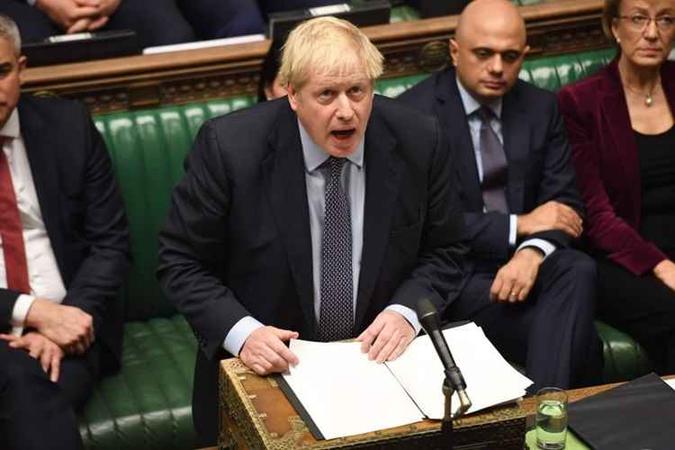 O parlamento britânico não era convocado num sábado desde a Guerra das Malvinas(foto: Jessica Taylor/AFP) O parlamento britânico não era convocado num sábado desde a Guerra das Malvinas(foto: Jessica Taylor/AFP)