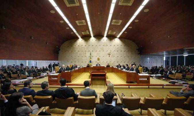 Corte decidirá se 2,5 mil ex-integrantes da FAB durante o regime militar têm direito a indenização(foto: Rosinei Coutinho/SCO/STF) Corte decidirá se 2,5 mil ex-integrantes da FAB durante o regime militar têm direito a indenização(foto: Rosinei Coutinho/SCO/STF)
