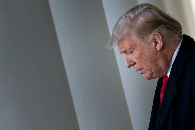 O presidente americano disse também que o governo chinês tem ajudado na diplomacia na questão da Coreia do Norte(foto: AFP/Brendan Smialowski) O presidente americano disse também que o governo chinês tem ajudado na diplomacia na questão da Coreia do Norte(foto: AFP/Brendan Smialowski)