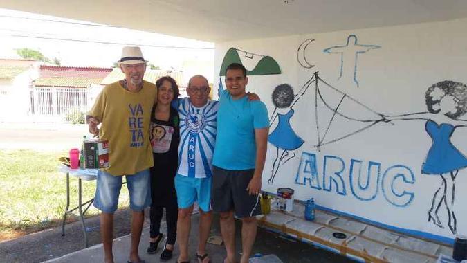Vareta, Moa, Vivi Dourado e Reinaldo Sardinha(foto: Acervo Aruc) Vareta, Moa, Vivi Dourado e Reinaldo Sardinha(foto: Acervo Aruc)