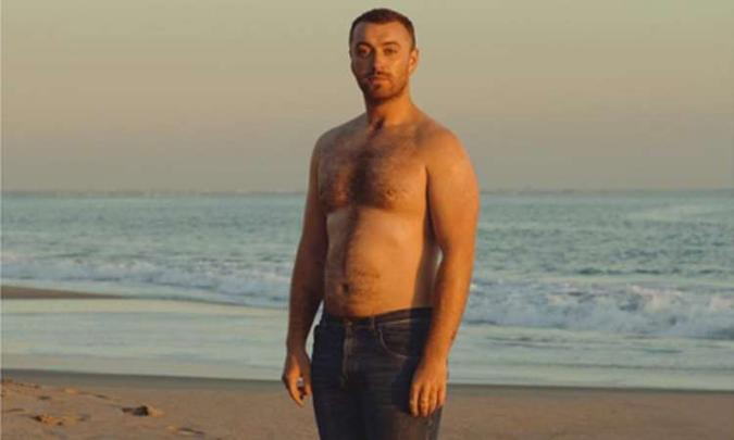 Cantor Sam Smith posa sem camisa em sessão de fotos(foto: Reprodução/Instagram ) Cantor Sam Smith posa sem camisa em sessão de fotos(foto: Reprodução/Instagram )