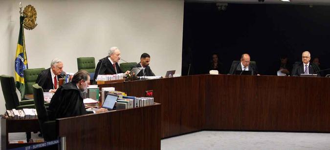 Ministros reunidos na segunda turma do Supremo na tarde desta terça-feira (14/8)(foto: Nelson Jr/SCO/STF) Ministros reunidos na segunda turma do Supremo na tarde desta terça-feira (14/8)(foto: Nelson Jr/SCO/STF)