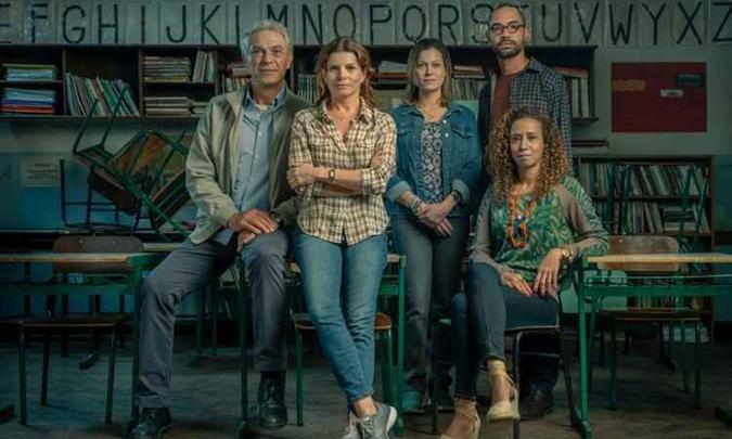 No Brasil, foi um ano de consolidação das séries, com hits como 'Segunda chamada'(foto: Maurício Fidalgo/Globo) No Brasil, foi um ano de consolidação das séries, com hits como 'Segunda chamada'(foto: Maurício Fidalgo/Globo)
