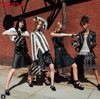 Jaden Smith (D) na campanha da Louis Vuitton: personalidade negra referência de estilo(foto: Bruce Weber/Divulgação ) Jaden Smith (D) na campanha da Louis Vuitton: personalidade negra referência de estilo(foto: Bruce Weber/Divulgação )