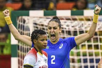 Rio de Janeiro- RJ, Brasil- Handebol Feminino- Brasil e Angola(foto: Inovafoto/Fotos Publicas) Rio de Janeiro- RJ, Brasil- Handebol Feminino- Brasil e Angola(foto: Inovafoto/Fotos Publicas)