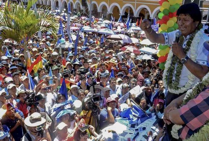 OEA realizará a recontagem dos votos para garantir a transparência nas últimas eleições na Bolívia(foto: AFP/Reprodução) OEA realizará a recontagem dos votos para garantir a transparência nas últimas eleições na Bolívia(foto: AFP/Reprodução)