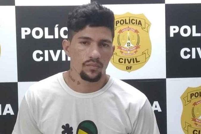 Ítalo Gomes Medino está preso suspeito de roubos em lojas da Asa Sul(foto: Divulgação / PCDF) Ítalo Gomes Medino está preso suspeito de roubos em lojas da Asa Sul(foto: Divulgação / PCDF)
