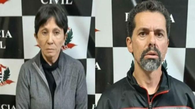 Écio Pilli Júnior e Marina Okido foram presos, suspeitos de estelionato(foto: Divulgação/Polícia Civil de São Paulo) Écio Pilli Júnior e Marina Okido foram presos, suspeitos de estelionato(foto: Divulgação/Polícia Civil de São Paulo)