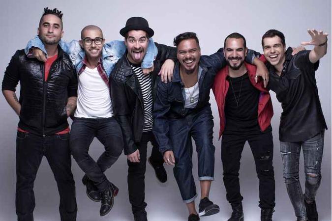 O grupo Sorriso Maroto se mantém revelante e agora está em nova fase com a volta de Bruno Cardoso(foto: Washington Possato/Divulgação) O grupo Sorriso Maroto se mantém revelante e agora está em nova fase com a volta de Bruno Cardoso(foto: Washington Possato/Divulgação)