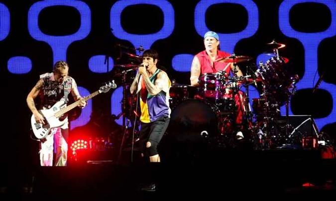 Red Hot já passou por seis edições do festival, sendo quatro delas no Brasil(foto: AFP / Jose Jordan) Red Hot já passou por seis edições do festival, sendo quatro delas no Brasil(foto: AFP / Jose Jordan)