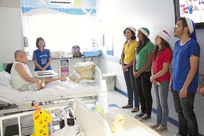 Grupo Língua de Trapo: teatro e música na programação pré-natalina(foto: Hospital da Criança de Brasília/Divulgação) Grupo Língua de Trapo: teatro e música na programação pré-natalina(foto: Hospital da Criança de Brasília/Divulgação)