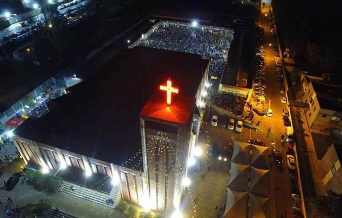 O Arraiá do Santuário é um dos mais tradicionais eventos juninos de Brasília(foto: Santuário São Francisco/Divulgação) O Arraiá do Santuário é um dos mais tradicionais eventos juninos de Brasília(foto: Santuário São Francisco/Divulgação)