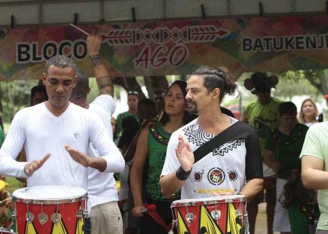 Bloco Encosta que Cresce (foto: Ana Rayssa/Esp. CB/D.A Press ) Bloco Encosta que Cresce (foto: Ana Rayssa/Esp. CB/D.A Press )