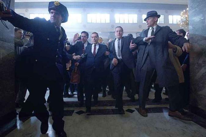 Robert De Niro, Al Pacino e Joe Pesci protagonizam o novo drama mafioso de Scorsese (foto: Netflix/Divulgação) Robert De Niro, Al Pacino e Joe Pesci protagonizam o novo drama mafioso de Scorsese (foto: Netflix/Divulgação)