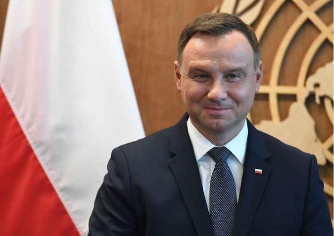 O presidente da Polônia, Andrzej Duda(foto: Angela Weiss / AFP ) O presidente da Polônia, Andrzej Duda(foto: Angela Weiss / AFP )