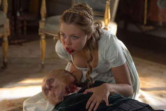 O romance de Jane Austen deu origem à comédia com direito a zumbis no cinema(foto: Reprodução/Divulgação) O romance de Jane Austen deu origem à comédia com direito a zumbis no cinema(foto: Reprodução/Divulgação)