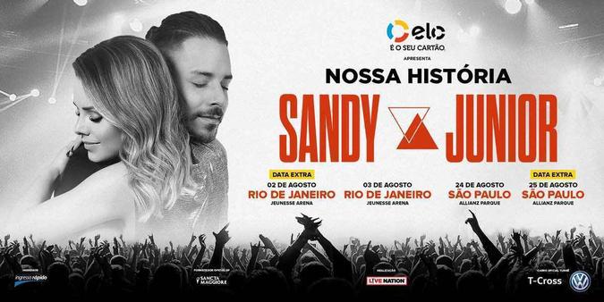 Sandy e Junior anuncia shows extras(foto: Divulgação) Sandy e Junior anuncia shows extras(foto: Divulgação)