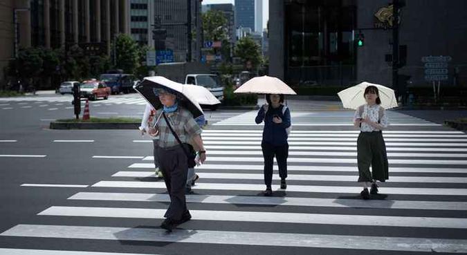 Na semana passada, quando as temperaturas passaram dos 35ºC à sombra em muitos lugares, foi a mais letal, com 65 mortos(foto: Martin Bureau/AFP) Na semana passada, quando as temperaturas passaram dos 35ºC à sombra em muitos lugares, foi a mais letal, com 65 mortos(foto: Martin Bureau/AFP)