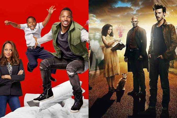 No Brasil, 'Marlon' está disponível na Netflix, e 'Midnight, Texas' era transmitido pelo Space(foto: Reprodução/Pipoca Moderna - Reprodução/Pipoca Moderna) No Brasil, 'Marlon' está disponível na Netflix, e 'Midnight, Texas' era transmitido pelo Space(foto: Reprodução/Pipoca Moderna - Reprodução/Pipoca Moderna)