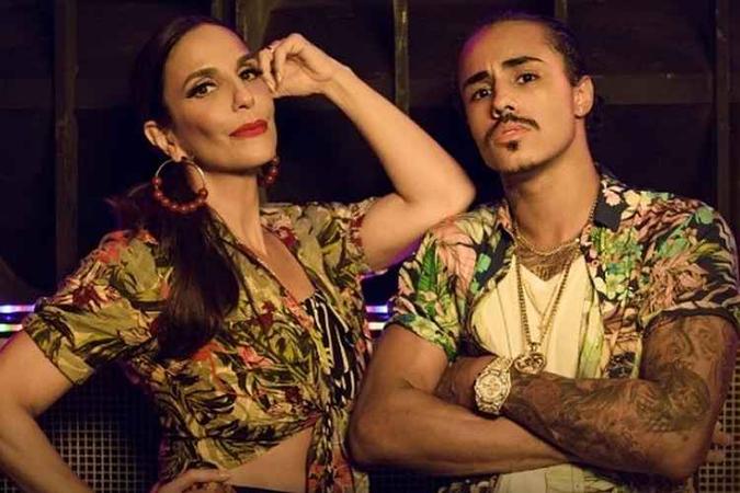 Parceria entre Ivete Sangalo e MC Livinho tem agradado os fãs (foto: Internet/Reprodução) Parceria entre Ivete Sangalo e MC Livinho tem agradado os fãs (foto: Internet/Reprodução)