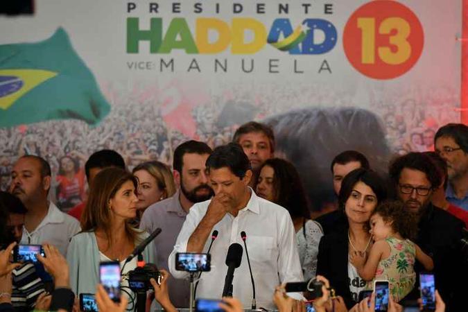 O PT foi o partido com mais redução no período(foto: Nelson Almeida/AFP) O PT foi o partido com mais redução no período(foto: Nelson Almeida/AFP)