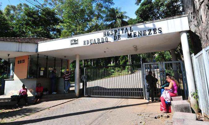Fachada do Hospital Eduardo de Menezes, onde a paciente, que é brasileira e esteve em Xangai, está internada, sem sinais de gravidade(foto: Gladyston Rodrigues/EM - 17/5/18) Fachada do Hospital Eduardo de Menezes, onde a paciente, que é brasileira e esteve em Xangai, está internada, sem sinais de gravidade(foto: Gladyston Rodrigues/EM - 17/5/18)