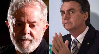 O ex-presidente Luiz Inácio Lula da Silva e o deputado Jair Bolsonaro(foto: Douglas Magno e Apu Gomes) O ex-presidente Luiz Inácio Lula da Silva e o deputado Jair Bolsonaro(foto: Douglas Magno e Apu Gomes)