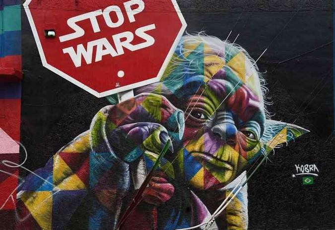 Kobra, Wynwood, Miami (EUA)(foto: Rhona Wise/AFP) Kobra, Wynwood, Miami (EUA)(foto: Rhona Wise/AFP)