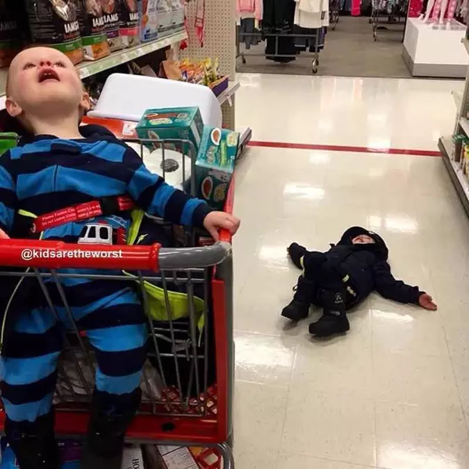 Reprodução/Instagram/Kids are the worst Reprodução/Instagram/Kids are the worst