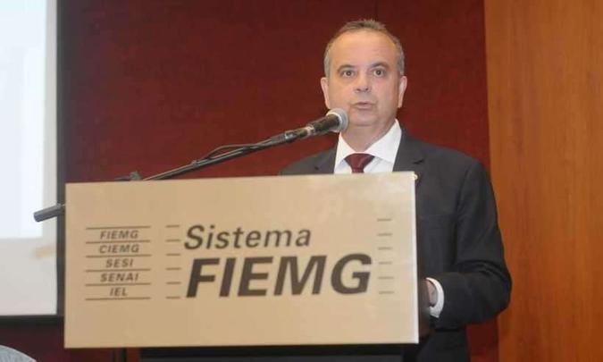 O secretário Rogério Marinho falou a empresários mineiros sobre a MP do novo contrato de trabalho(foto: Leandro Couri/Estado de Minas ) O secretário Rogério Marinho falou a empresários mineiros sobre a MP do novo contrato de trabalho(foto: Leandro Couri/Estado de Minas )