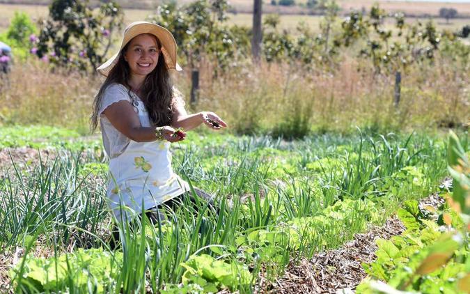 Conheça a história de pessoas, como Nathalia Muguet, que não abrem mão de estar junto à natureza(foto: Ed. Alves/CB/D.A Press) Conheça a história de pessoas, como Nathalia Muguet, que não abrem mão de estar junto à natureza(foto: Ed. Alves/CB/D.A Press)