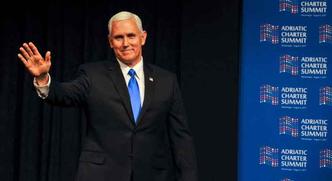 O vice-presidente dos Estados Unidos, Mike Pence(foto: Savo Prevelic/ AFP - 02/08/2017) O vice-presidente dos Estados Unidos, Mike Pence(foto: Savo Prevelic/ AFP - 02/08/2017)
