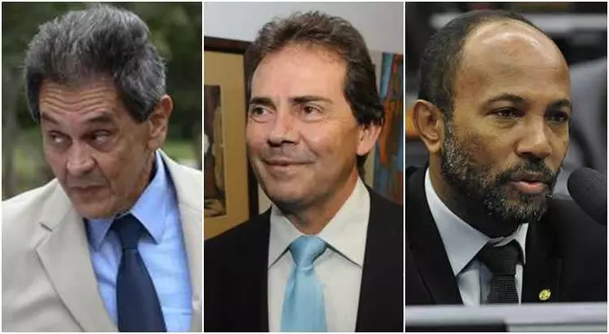 Jefferson, Paulinho e Bebeto: os três deputados citados pelo delator(foto: ArquivoCB) Jefferson, Paulinho e Bebeto: os três deputados citados pelo delator(foto: ArquivoCB)