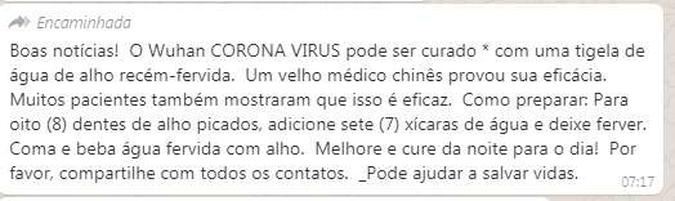 (foto: Reprodução/WhatsApp) (foto: Reprodução/WhatsApp)