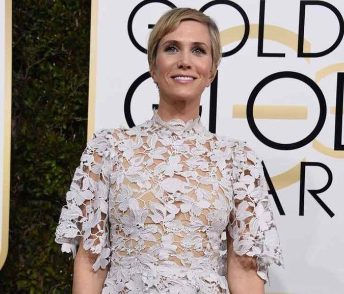 Kristen Wiig pode ser a grande opositora de Mulher Maravilha(foto: VALERIE MACON) Kristen Wiig pode ser a grande opositora de Mulher Maravilha(foto: VALERIE MACON)