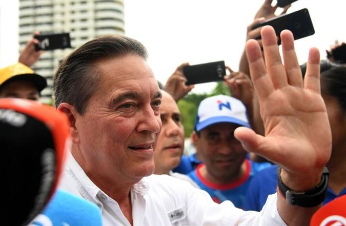 Laurentino Cortizo, presidente eleito do Panamá(foto: Marvin Recinos/AFP) Laurentino Cortizo, presidente eleito do Panamá(foto: Marvin Recinos/AFP)