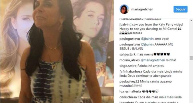 Gretchen compartilhou o rebolado com os seguidores(foto: Reprodução/Instagram) Gretchen compartilhou o rebolado com os seguidores(foto: Reprodução/Instagram)
