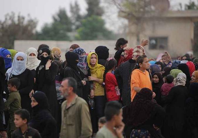 Conflito na Síria está se agravando após Trump retirar tropas americanas da região e a Turquia iniciar ataques(foto: Bakr ALKASEM / AFP) Conflito na Síria está se agravando após Trump retirar tropas americanas da região e a Turquia iniciar ataques(foto: Bakr ALKASEM / AFP)